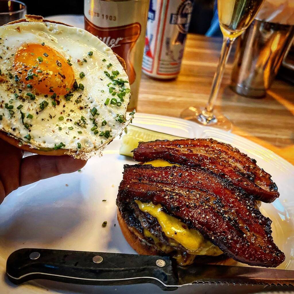 Because Chicago. 

And, yes, that is High Life in a champagne glass. instagr.am/p/Cr3LxANOVLk/