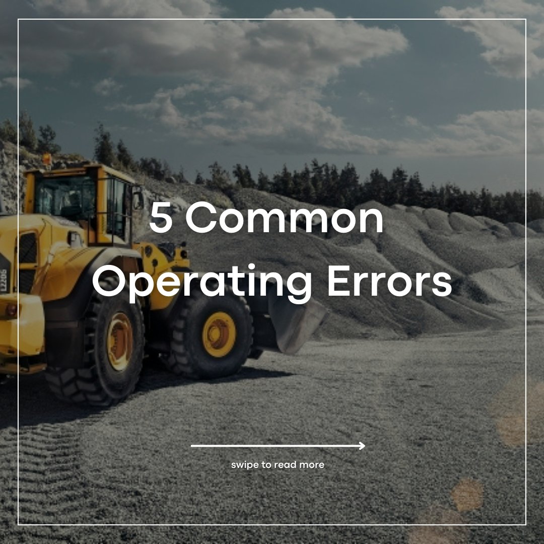 PODMachines's tweet photo. 🚫 Avoid These 5 Common Operating Errors! ⚠️✋
Here are five errors operators should keep in mind to prolong their Volvo machine.⚒️
Pat O'Donnell & Co.
https://t.co/x7nXFLrtXG
#volvoce #volvoscoop #volvoloader #construction #machinery #jobsite #construction #safety https://t.co/l59i0TSeVm