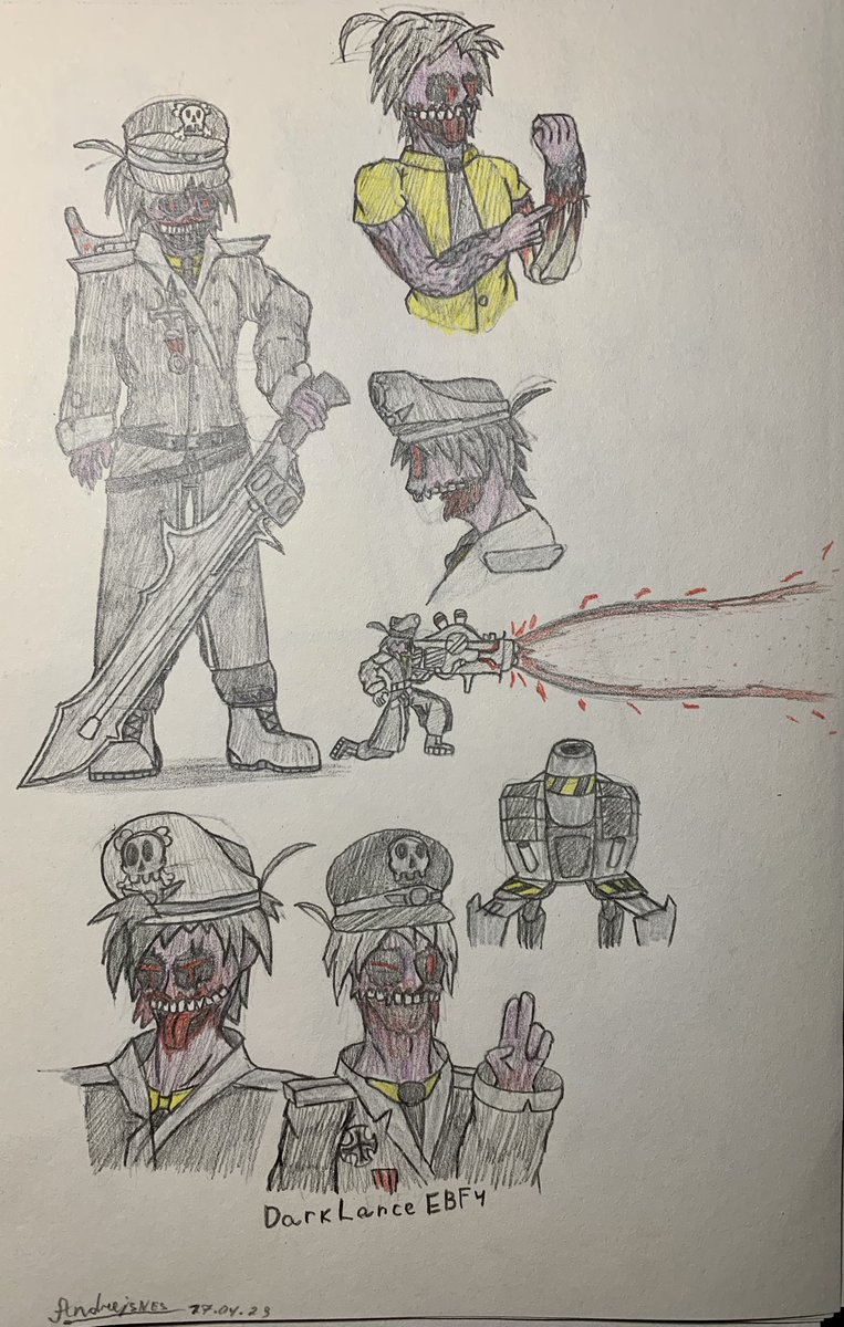 sneadrej1's tweet image. All this time I've been drawing “dark heroes” from ebf4 and posting them on deviantart, I thought I'd repost all four of them.
I hope you like them.
#epicbattlefantasy #ebffanart