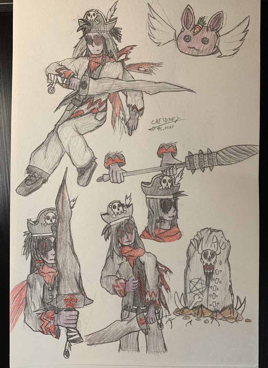 sneadrej1's tweet image. All this time I've been drawing “dark heroes” from ebf4 and posting them on deviantart, I thought I'd repost all four of them.
I hope you like them.
#epicbattlefantasy #ebffanart