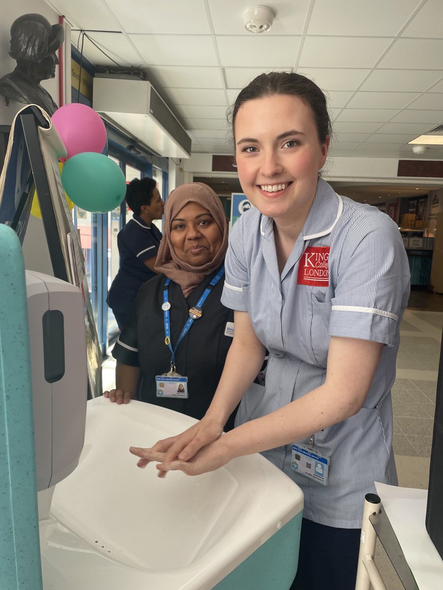 World hand hygiene day #cleanhands#patient safety. ⁦<a href="/ImperialNHS/">Imperial NHS 💙</a>⁩ ⁦<a href="/TraceyGalletly/">Tracey Galletly</a>⁩ ⁦<a href="/MarkGilchrist10/">Mark Gilchrist</a>⁩ ⁦<a href="/KrisCimpeanu/">Cristina Cimpeanu</a>⁩ #stmaryshospital
