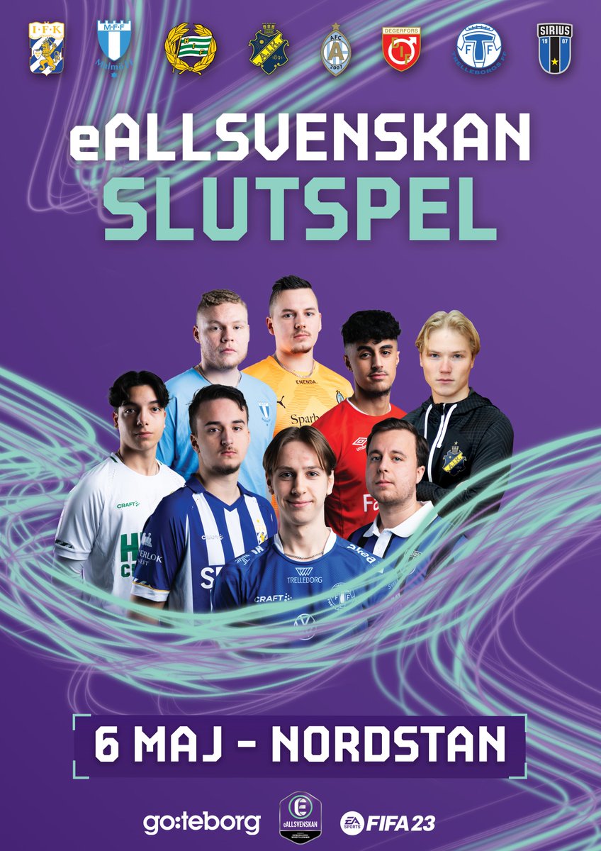 IFK Göteborg (@ifkgoteborg) on Twitter photo 🎮| Slutspel = lördag 16.00!
Du kan följa jakten på nytt SM-guld på plats i Nordstan eller streama på <a href="/eAllsvenskan/">eAllsvenskan</a>:s Twitch, YouTube eller TikTok. 🎮| Slutspel = lördag 16.00!
Du kan följa jakten på nytt SM-guld på plats i Nordstan eller streama på <a href="/eAllsvenskan/">eAllsvenskan</a>:s Twitch, YouTube eller TikTok.