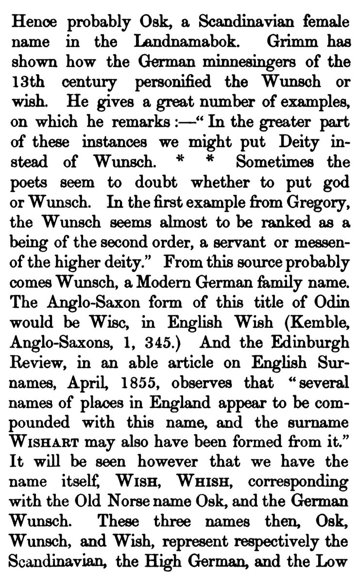English Surnames deriving from the Heathen Religion most English last