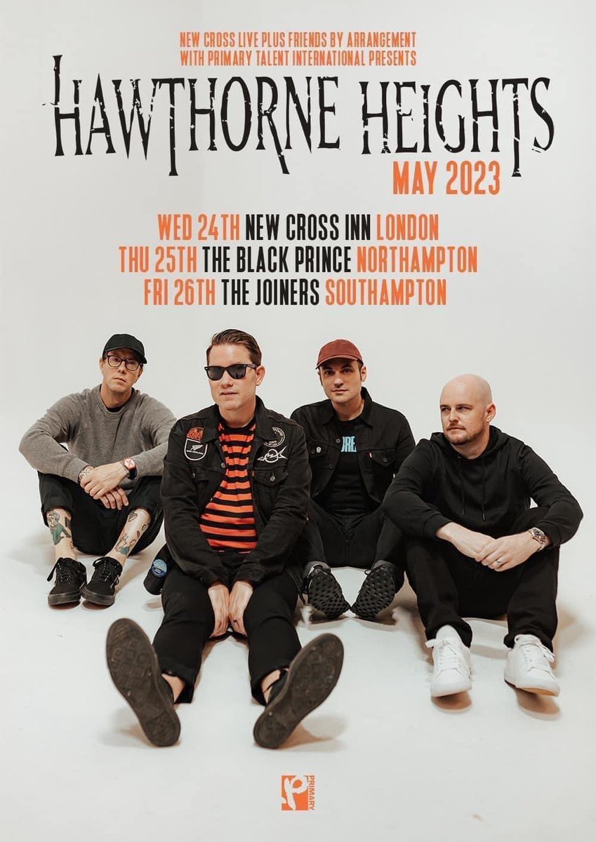 Just a small show to ease ourselves back in, who’s coming to the Northampton date? 😘