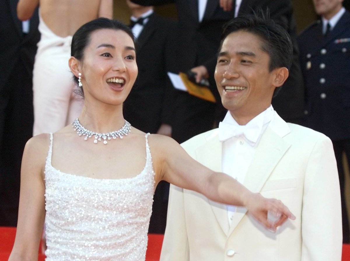 taesdawn26's tweet photo. tony leung &amp; maggie cheung ✨ https://t.co/YJmc6uUUcl