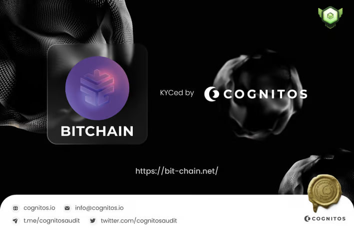 CognitosAudit's tweet photo. This KYC Verification certifies that the mentioned project has been virtually verified by Cognitos.

🎖This Certificate is Proudly Presented To @bitchain_global 
▫️Full KYC Report:
https://t.co/s2ZEJ3KBCs https://t.co/xTaQIYLuA4