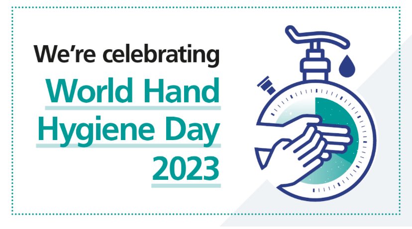 GlosIPC's tweet photo. The Gloucestershire IPC family want to wish you all a very happy #WorldHandHygieneDay. This year we are focusing on our ‘gloves off’ campaign, staff hand health, cleaning hands before patient contact and patient hand hygiene. Look out for the IPC team who are about today!! https://t.co/v7U37Ha8bO