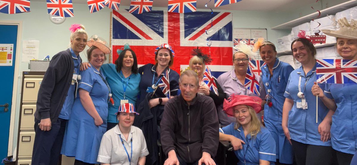 debbiebirchall's tweet photo. @WeAreBCHFT @ColinScales1 brilliant day celebrating King Charles coronation with afternoon tea and scones https://t.co/REPDiqBVEi