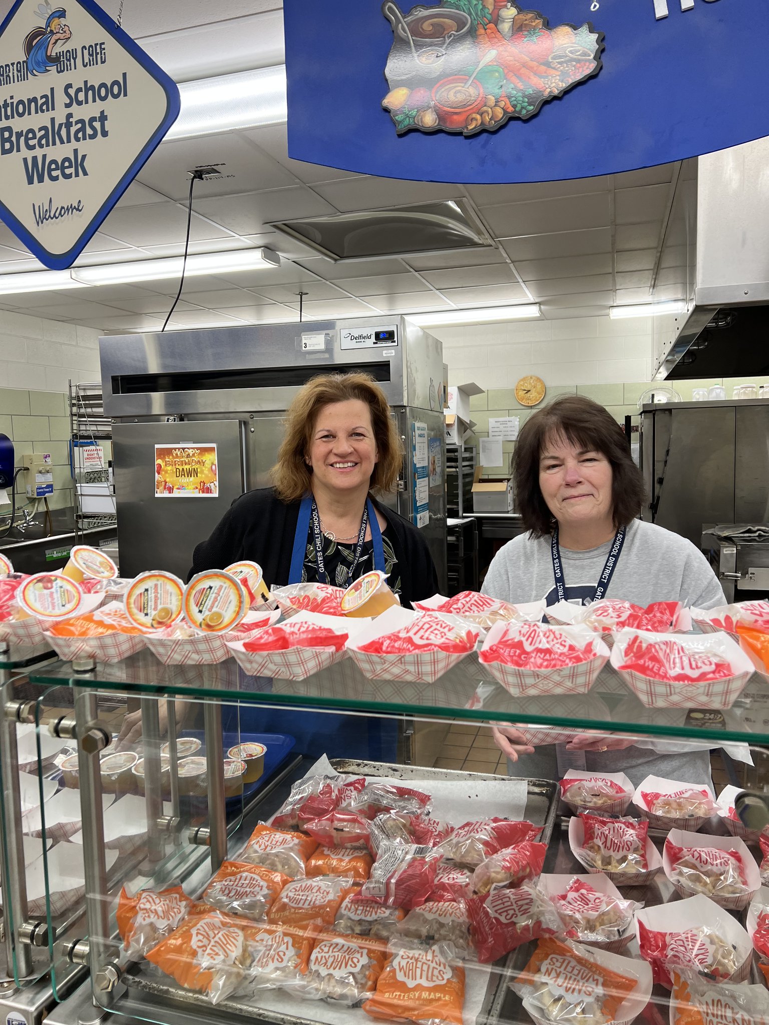 Gates Chili MS on Twitter "It's lunch worker Super Hero Day! Our cafeteria workers do a great