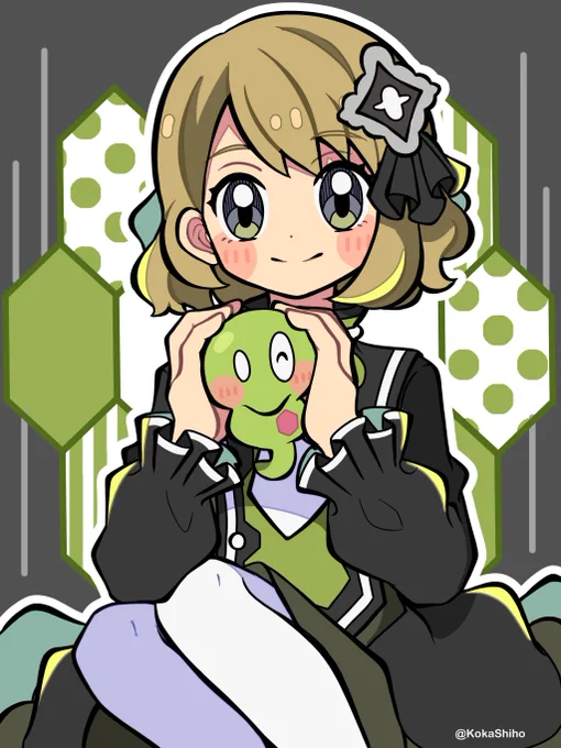 5000万DLおめでとうございます 世代を超えたキャラ達の絡みが楽しいし、ポケマスの衣装も大好きです! #ポケマス5000万DL