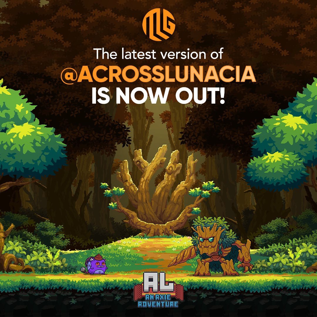 MMG (@methodmetaguild) on Twitter photo ✅ New Graphics
✅ New Enemies
✅ New Abilities
<a href="/AcrossLunacia/">Across Lunacia</a> is back with some huge improvements!
Check out the demo here 👇
demo.acrosslunacia.com
<a href="/AxieInfinity/">Axie Infinity</a> #AcrossLunacia ✅ New Graphics
✅ New Enemies
✅ New Abilities
<a href="/AcrossLunacia/">Across Lunacia</a> is back with some huge improvements!
Check out the demo here 👇
demo.acrosslunacia.com
<a href="/AxieInfinity/">Axie Infinity</a> #AcrossLunacia
