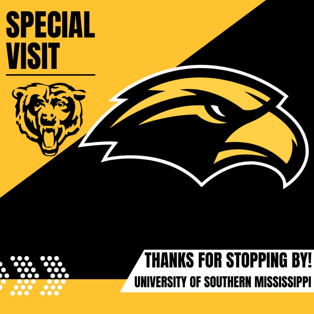 Leroy Bears Football (@bearsleroy) on Twitter photo Thanks to <a href="/SouthernMissFB/">Southern Miss Football</a> for stopping in to visit our student athletes! #BBP #SMTTT Thanks to <a href="/SouthernMissFB/">Southern Miss Football</a> for stopping in to visit our student athletes! #BBP #SMTTT