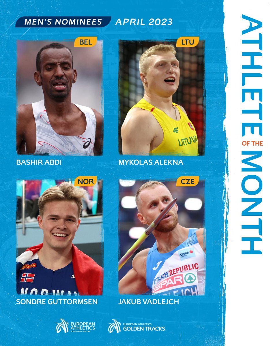 Who gets your vote for April on the men's side? 🫵 

And don't forget to vote on Facebook and Instagram as well!

Poll to follow! 🗳