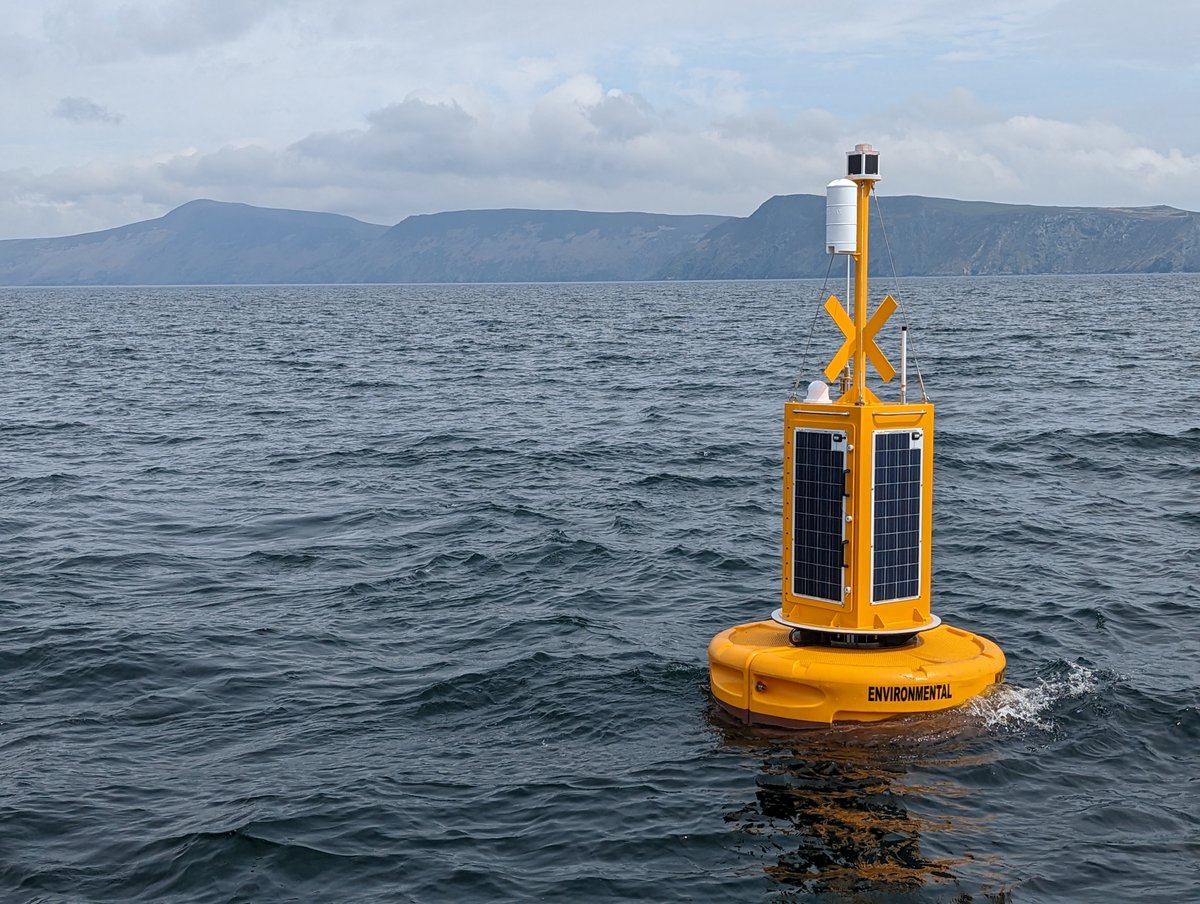 Oceanscientific's tweet image. A sneak peek at our unique instrument frame that securely holds these  @SeaBird_Sci sensors in position within the #moonpool of our data buoy platform. bit.ly/3XLhJgO