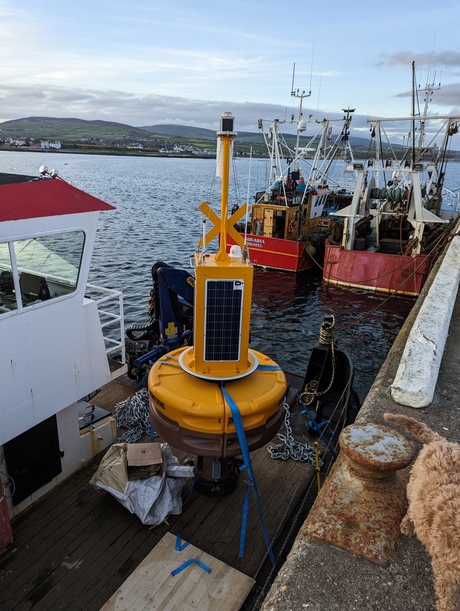 Oceanscientific's tweet image. A sneak peek at our unique instrument frame that securely holds these  @SeaBird_Sci sensors in position within the #moonpool of our data buoy platform. bit.ly/3XLhJgO