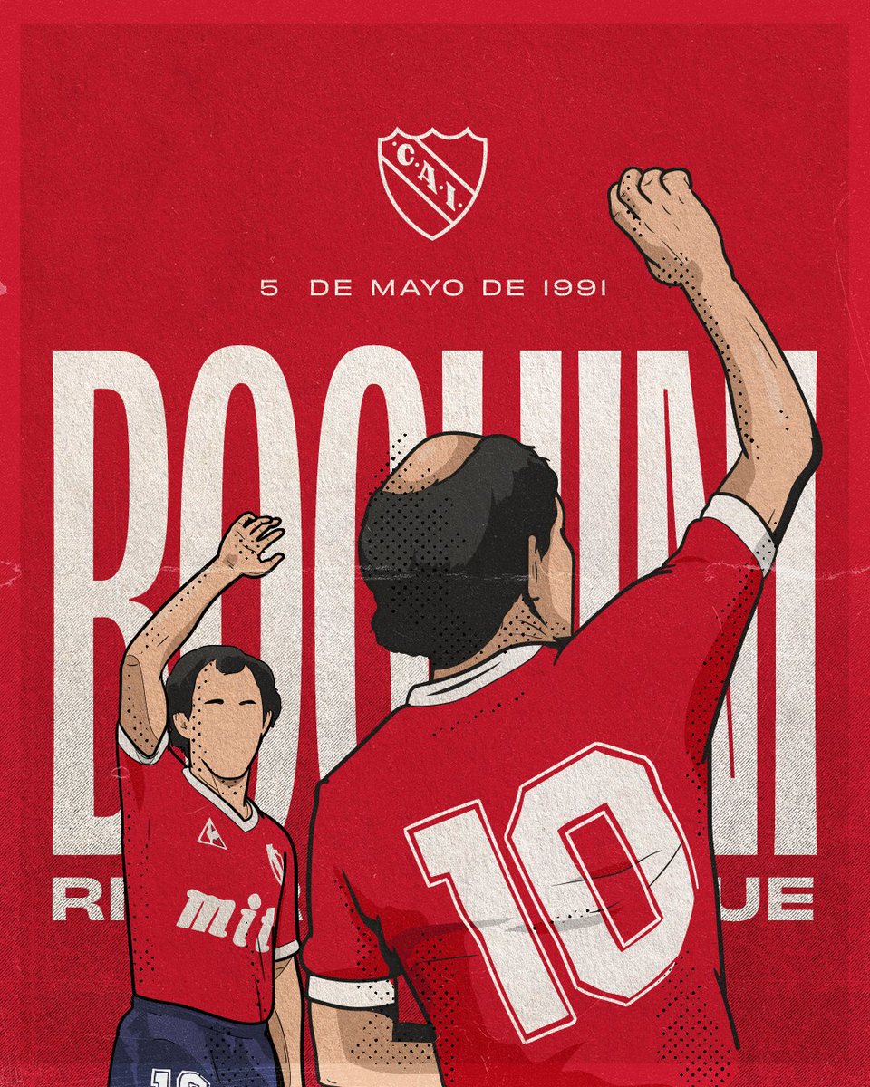 Un día como hoy, hace 32 años, el fútbol no sería nunca más el mismo. <a href="/BochiniOficial/">Bochini</a> dejaba de jugar para seguir siendo protagonista eterno del Rey de Copas desde otro lugar.

Siempre para #Independiente ♥️

#TodoRojo 🔴