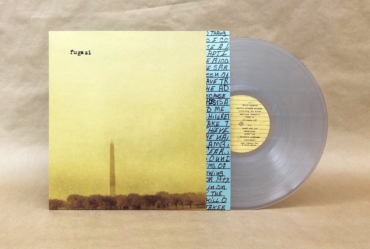 Fugazi - In On The Kill Taker is available on Crystal Vellum vinyl on our website and Bandcamp page.