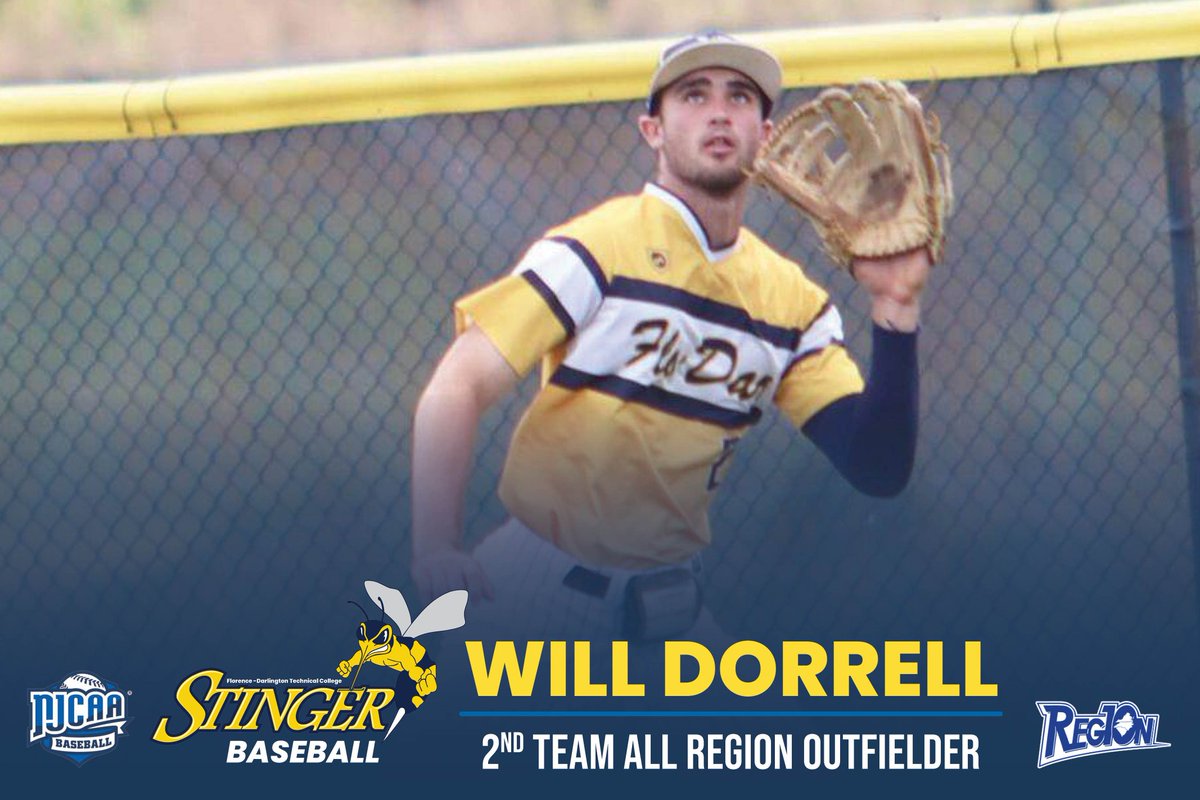 Congrats to Will Dorrell, 2nd Team All Region Outfielder!