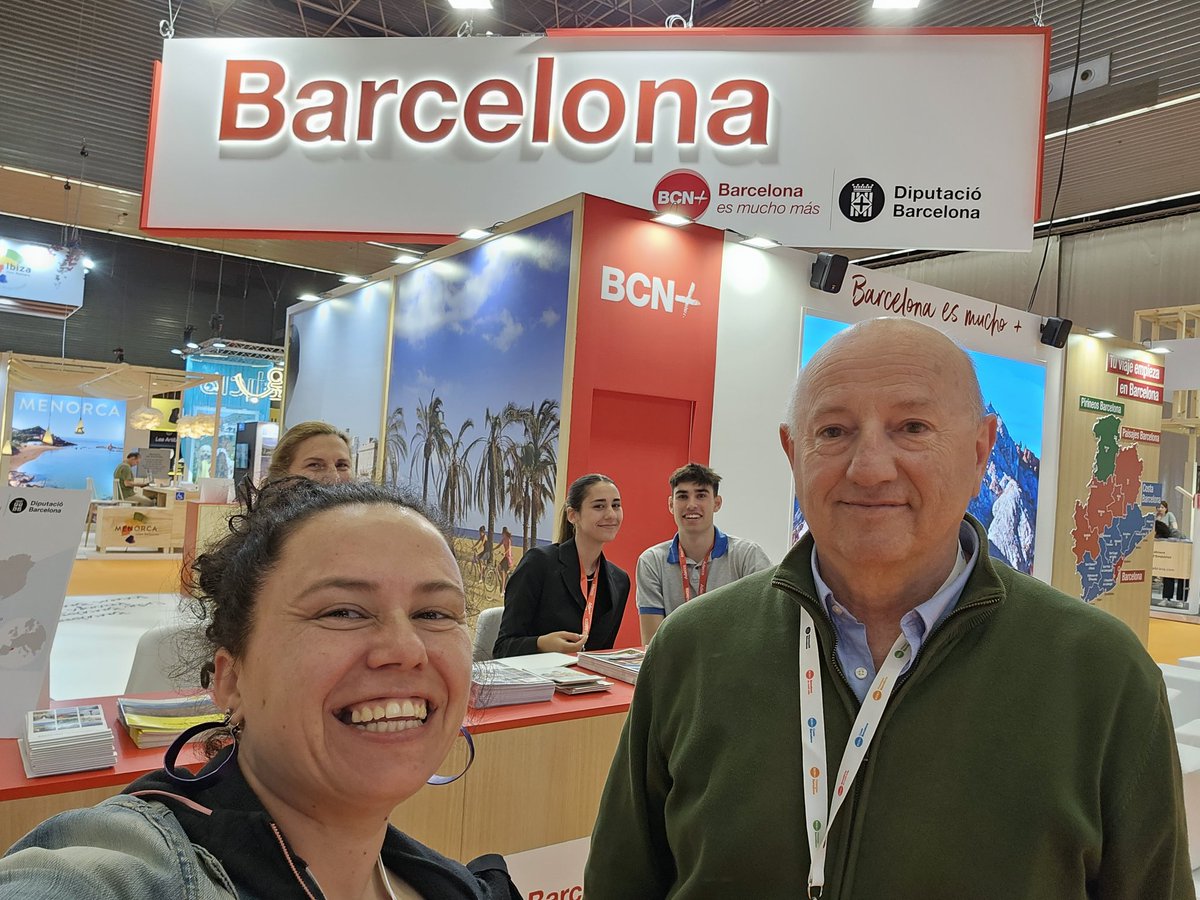 #Barcelonaésmoltmés a #Expovacaciones 🥰