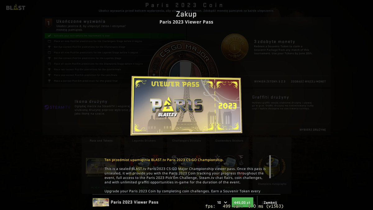 Karol Rodowicz (@rallenhulk) on Twitter photo Giving away 10x Major Paris pass🇫🇷📷
follow <a href="/rallenHulk/">Karol Rodowicz</a>
Retweet + like the tweet
Winners drawn within 48 hours
I will donate the money via PayPal so the winners can choose the purchase the pass if they choose! Giving away 10x Major Paris pass🇫🇷📷
follow <a href="/rallenHulk/">Karol Rodowicz</a>
Retweet + like the tweet
Winners drawn within 48 hours
I will donate the money via PayPal so the winners can choose the purchase the pass if they choose!