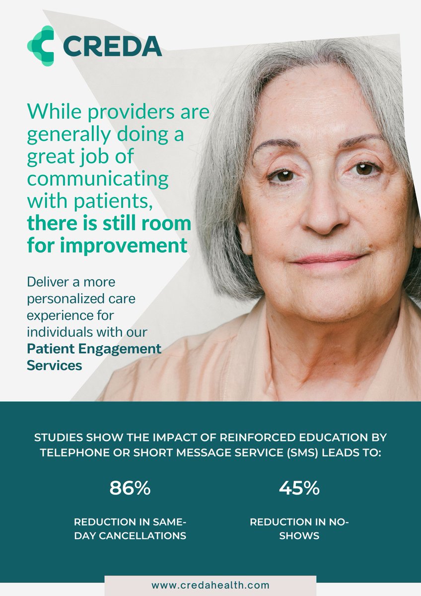 CredaHealth's tweet photo. Ultimately, our goal is to create a healthcare system that's accessible, affordable, and effective for everyone. By delivering personalized, connected, and data-driven care, we believe we can improve health outcomes, enhance the patient experience, and reduce healthcare costs. https://t.co/sOk255jrlJ