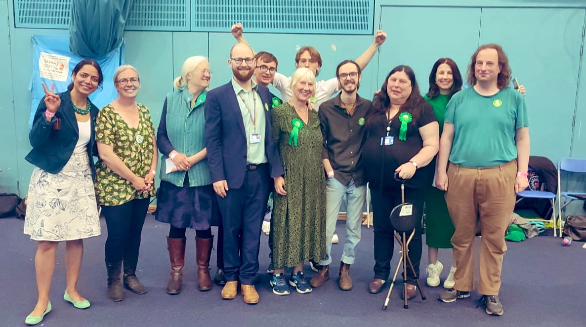CambridgeGreens's tweet photo. 10% of Cambridge City Council is now green! Thank you to everyone who voted ✅💚 https://t.co/NvIGiNppEt