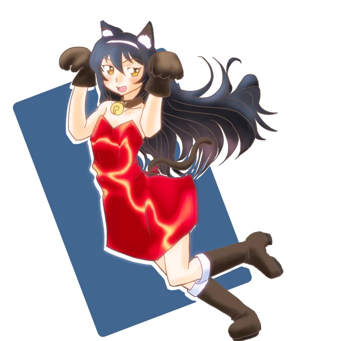 過去絵ひっくり返してたら出てきたやつ、2020年ごろ いや…自分で描いたん? てくらい可愛いんだけど、いま描ける気がせんぞ