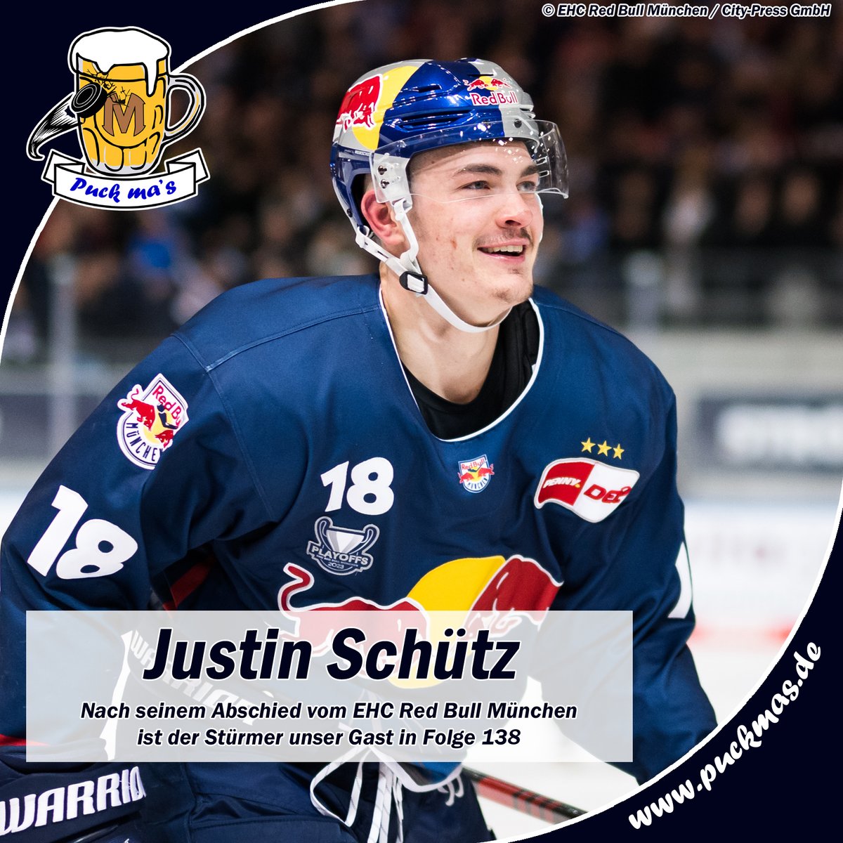 Puck_Mas's tweet photo. 🚨BREAKING🚨 Justin #Schütz ist unser Gast in Podcast-Folge 138! Bei uns nimmt er nach 230 Pflichtspielen in #PennyDEL und #CHL Abschied vom Münchner Eishockey-Kosmos. Habt ihr Fragen an ihn? Dann ab damit in die Kommentare bis zu 08.05.2023 um 12:00 Uhr! #PM138 #miiinga https://t.co/yjxSthZ7TQ