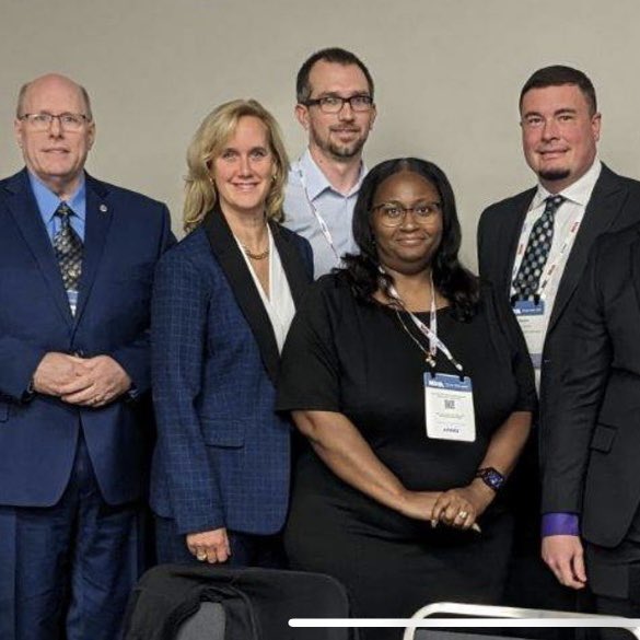 Board President <a href="/DynamicDefend71/">Dynamic Defender</a> spoke before the <a href="/DLAMIL/">Defense Logistics</a> annual supply chain conference about the importance of workforce development and growing jobs in #defense #manufacturing. #madeonlongisland