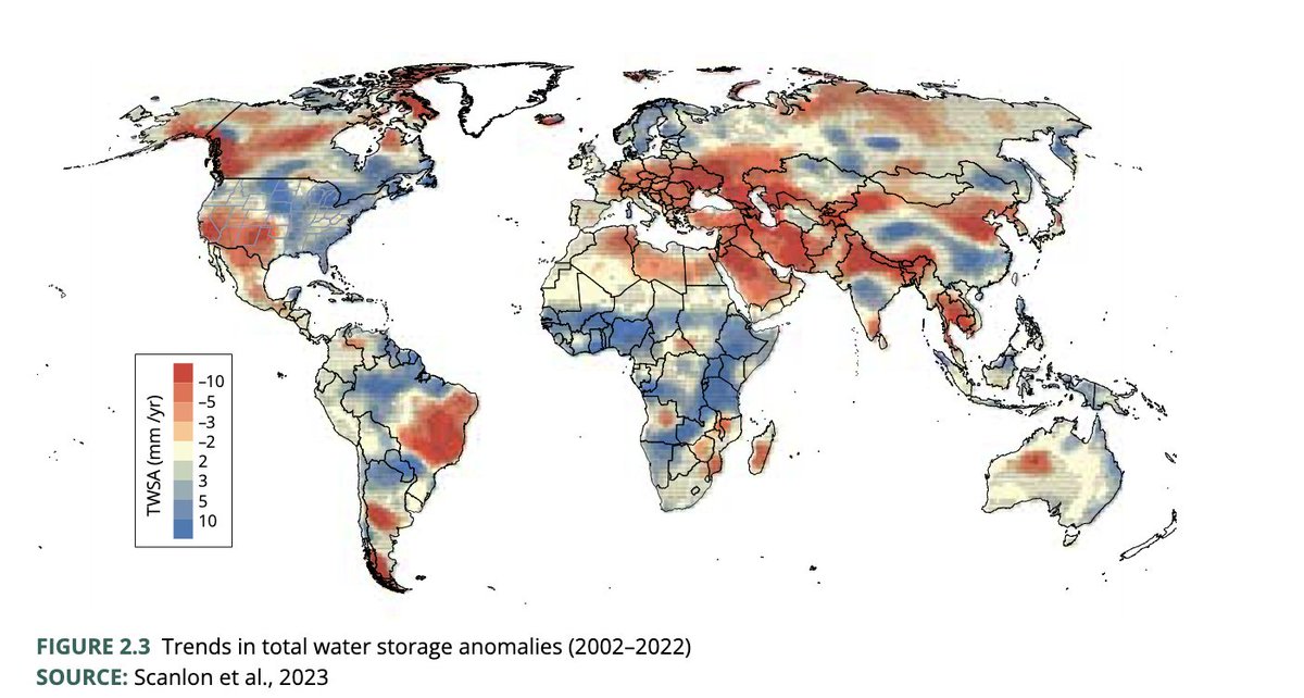 Die internationale Wasserkrise nimmt zu. Dürren und falsche Bewässerungssysteme oder Übernutzung setzen dem zu.

'The What, Why and How of the World Water Crisis' von @watercommongood erklärt genau, womit wir es zu tun haben:
watercommission.org/wp-content/upl…