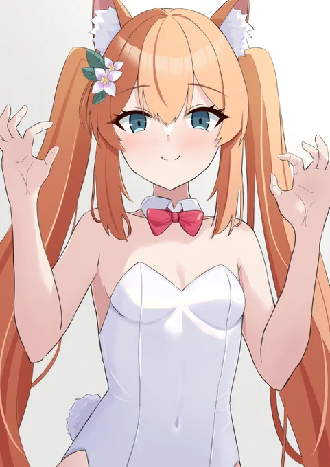 ブルアカのキャラツインテにさせる⑧   伊落マリー(バニー)  #ブルアカ