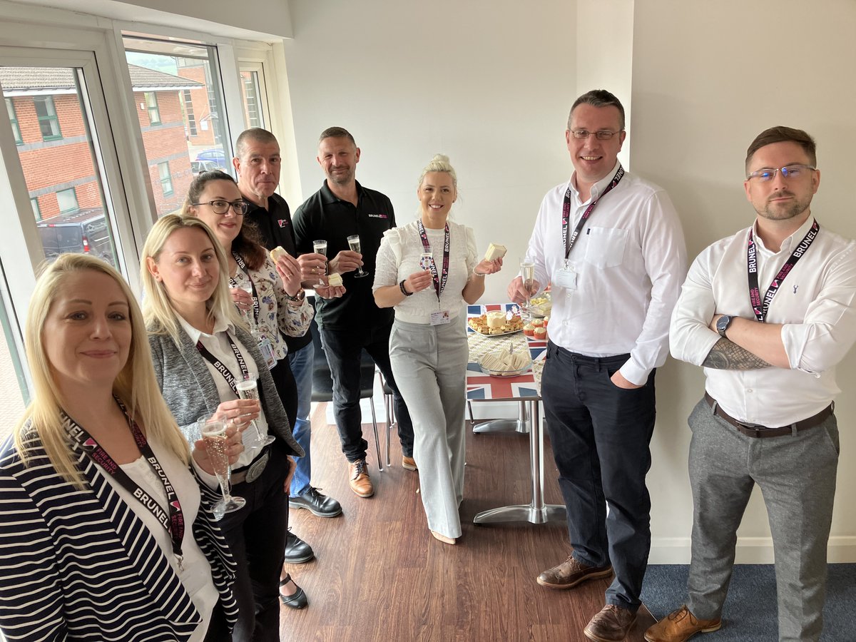 BrunelSecurity's tweet photo. 👑 As the people of Britain will be gathered together come tomorrow to celebrate the milestone occasion of the historic #coronation of His Majesty King Charles, we decided to throw our own little coronation gathering to celebrate before the momentous day. 👑 https://t.co/hFbloZSmjg