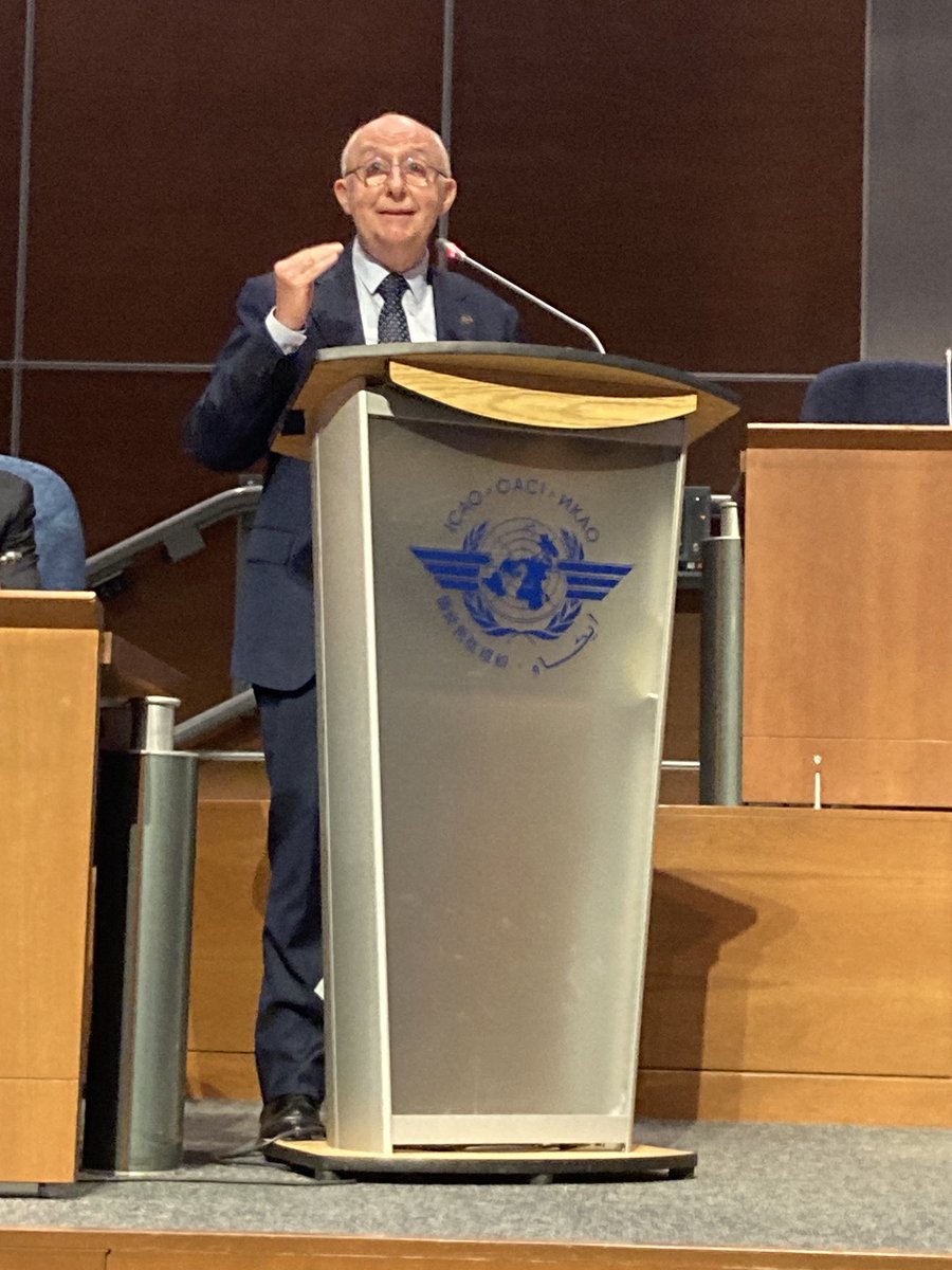 IFALPA's tweet photo. President of ⁦@icao⁩ Council Salvatore Sciacchitano welcomes #IFALPA2023 Conference https://t.co/xHTrUMUizJ