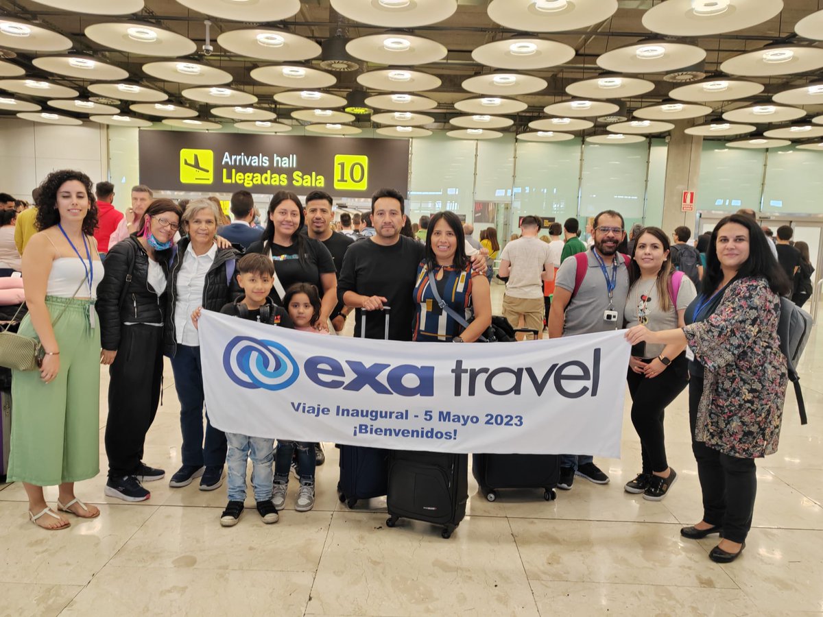 eyilmaz_mx's tweet photo. "La nueva era en los Circuitos Europeos" ya ha comenzado. Hemos recibido los primeros grupos de @Exa_Travel en #Madrid y #Paris. Las calles y carreteras de Europa serán testigos de mucho grupos de Exa Travel durante 2023. Muchas gracias por confiar sus vacaciones con nosotros 😎💪💯🙏
@MegaTravel_MX @Iberia @Aeromexico