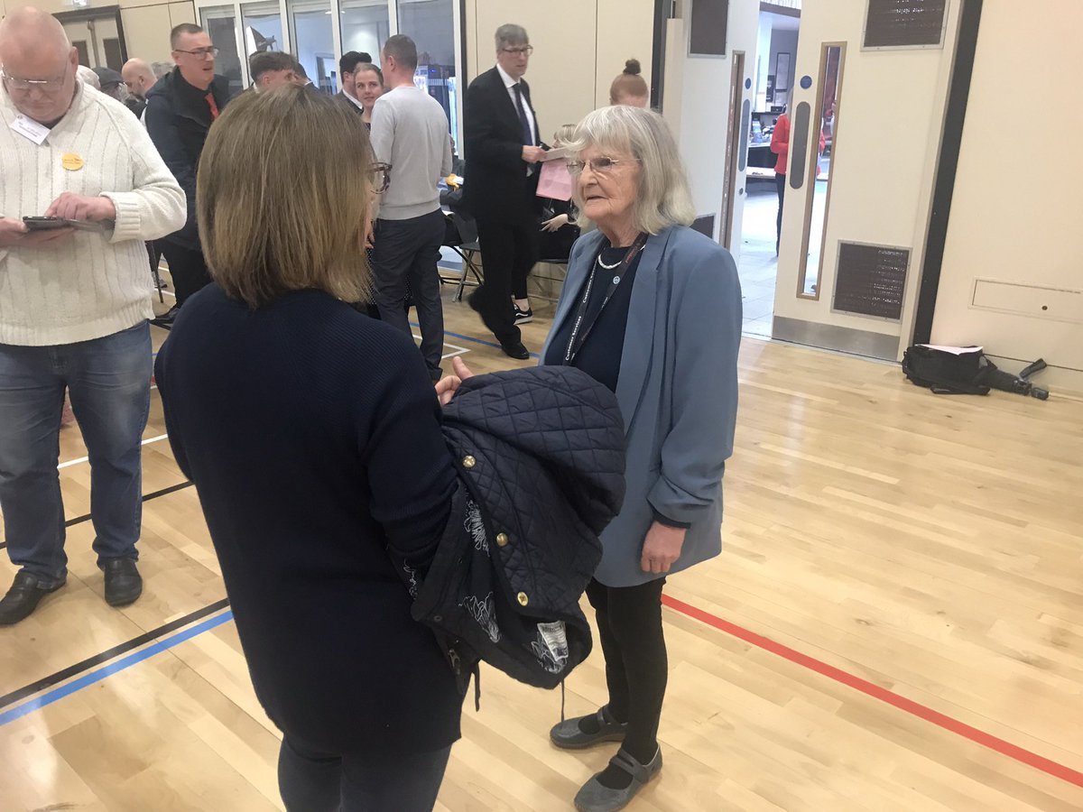 Redcar & Cleveland Borough Council leader Mary Lanigan not re-elected in Loftus ward. Came fourth. Replaced by 2 Independents and 1 Labour.