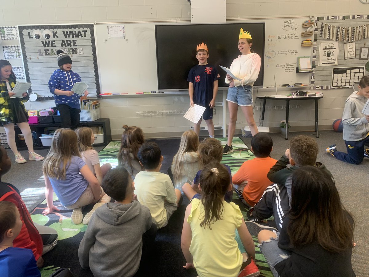 missmacsecond's tweet image. Miss Mac’s class presents our mixed up fairy tales and nursery rhymes. We had so much fun performing for our buddies this morning! They were a great audience