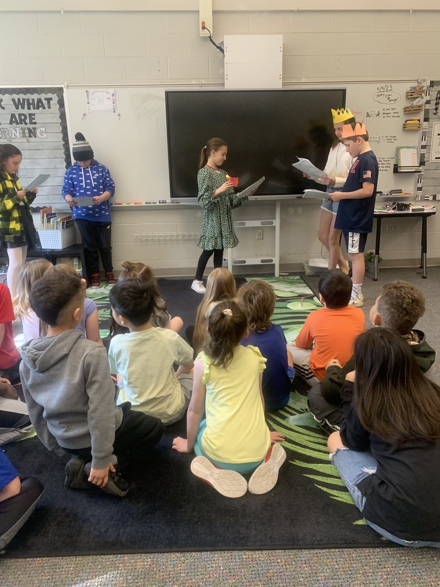 missmacsecond's tweet image. Miss Mac’s class presents our mixed up fairy tales and nursery rhymes. We had so much fun performing for our buddies this morning! They were a great audience