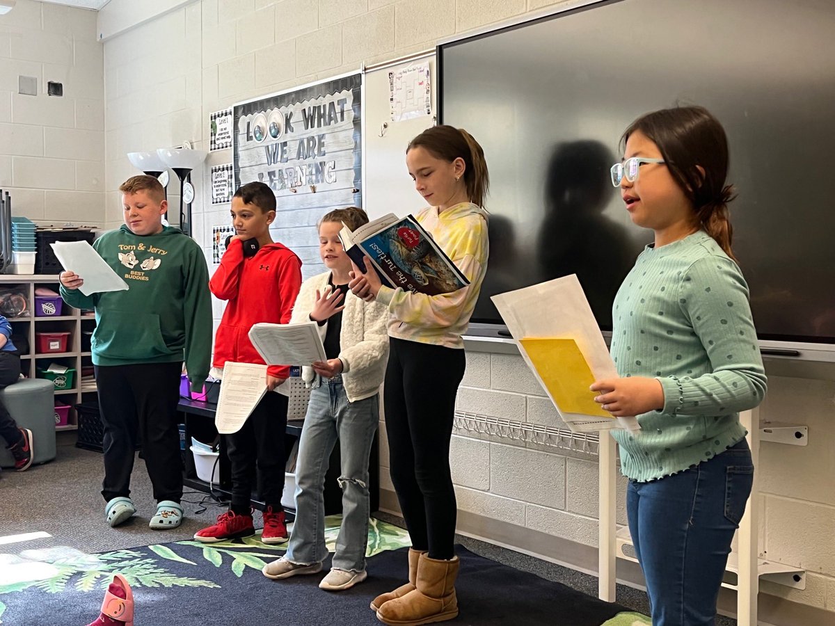 missmacsecond's tweet image. Miss Mac’s class presents our mixed up fairy tales and nursery rhymes. We had so much fun performing for our buddies this morning! They were a great audience