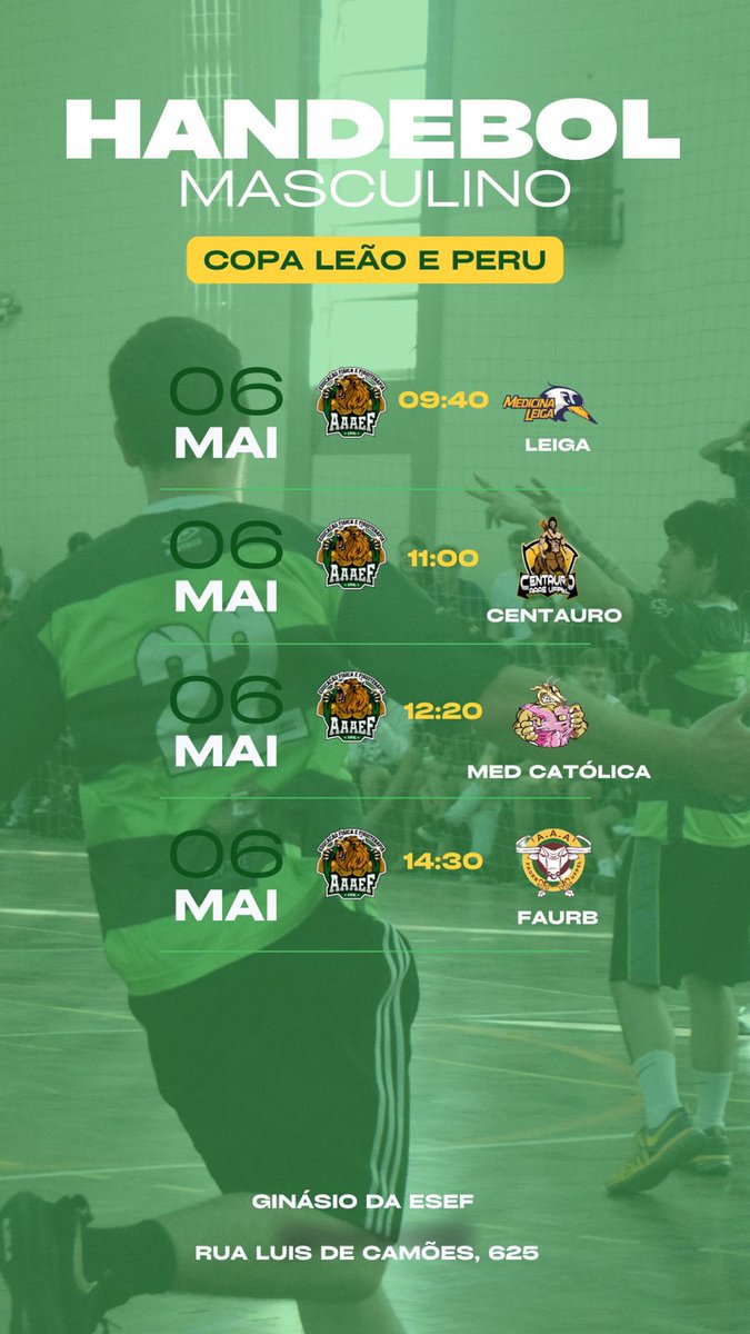 aaaefufpel's tweet photo. Amanhã tem pra quem gosta!!
Vem tranquilo que na esef não tem goteira, vamos apoiar o leão em busca de mais um título!! 🦁💚🖤 https://t.co/laU7bWZLgy