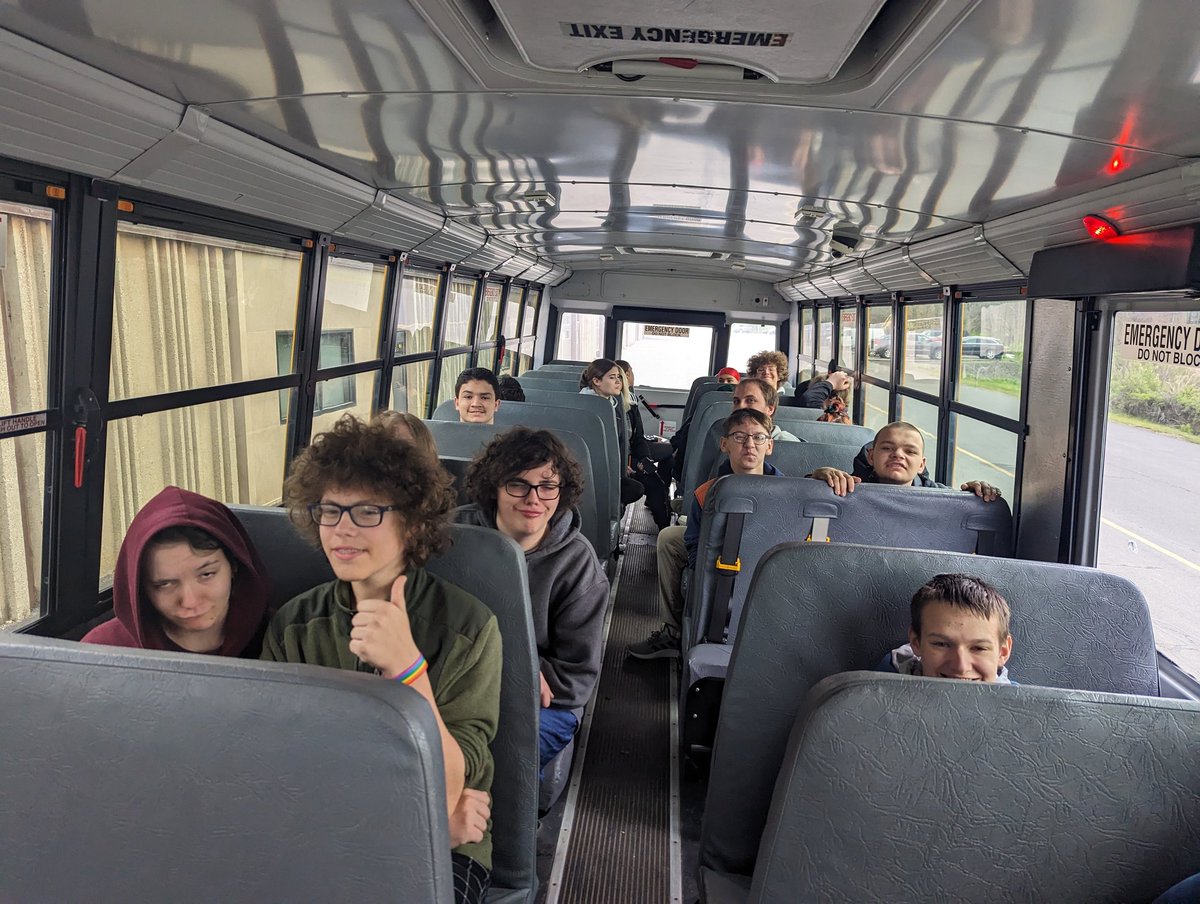 HistoryKabat's tweet image. Evertech, Futures, &amp;amp; Oak Tree @ Evertech 9th graders on their way to the Wilderness Adventure Center. Looking forward to a day of fun and learning! @BTBOCES_IP @BTCareerTechED @BroomeBOCES