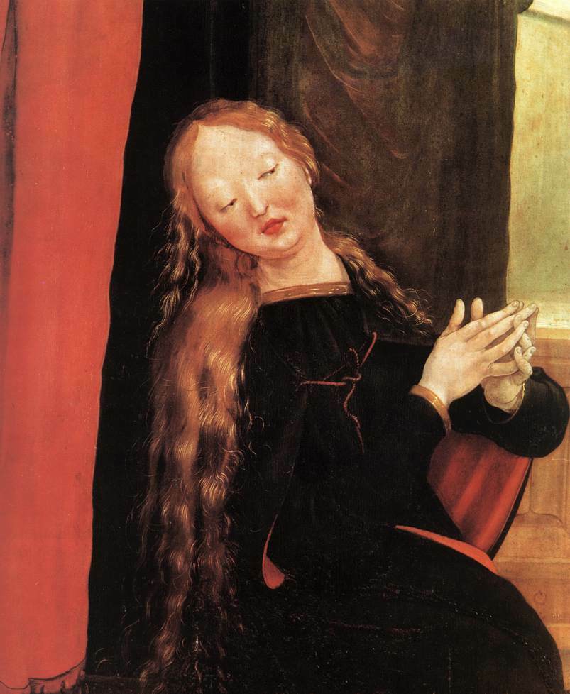 Annunciation (detail), 1515 #northernrenaissance #matthiasgrunewald