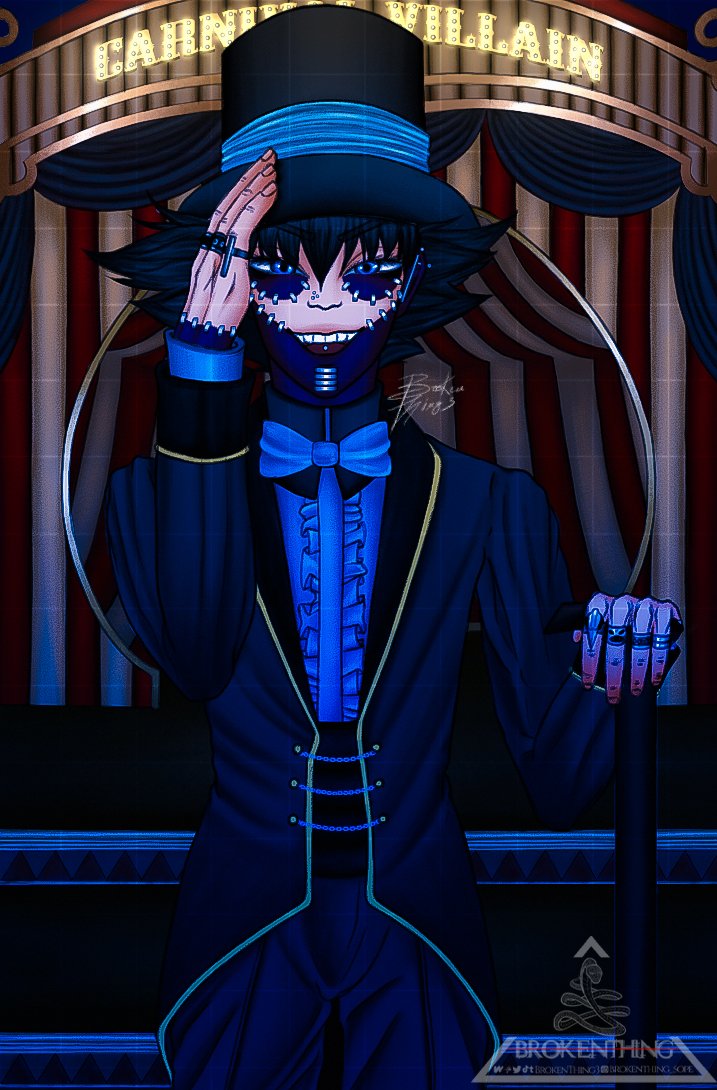 BrokenThing3's tweet photo. Dabi × CIRCUS 🎪

#mha #bnha #myheroacademia #bokunoheroacademia #dabi #dabifanart #touyatodoroki #todoroki #hawks #hawksbnha #hawksmha #dabihawks #Bakugou #midoriya #bakugoukatsuki #MidoriyaIzuku #shoto https://t.co/TmOAu6il4a