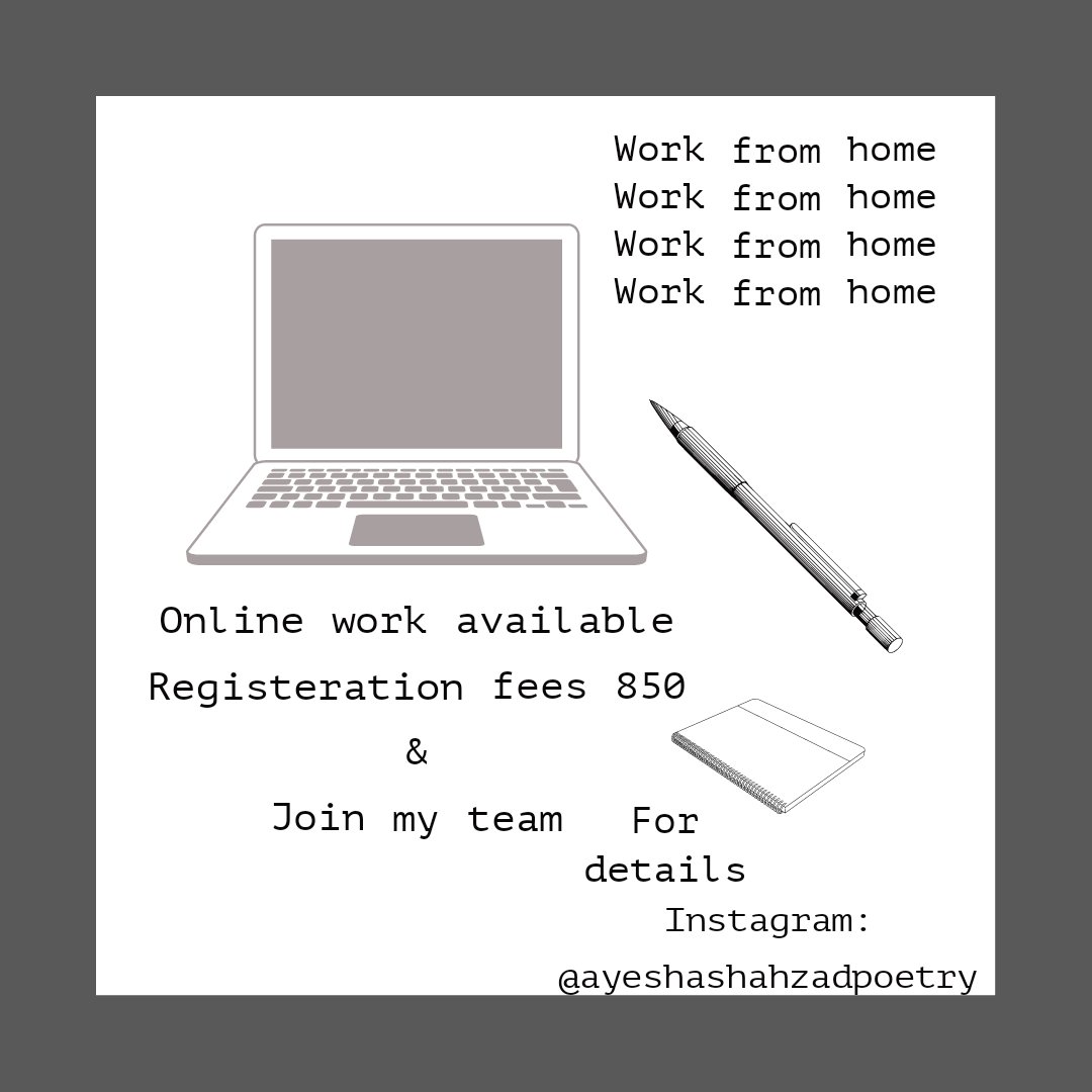 Aysh_creation's tweet photo. Trust me, this is 100 percent real not any fraud..
For details join this link
https://t.co/2PBa4vmK2W

#WorkFromHome #onlinework #joinme #ebl https://t.co/xHgwou8lFl