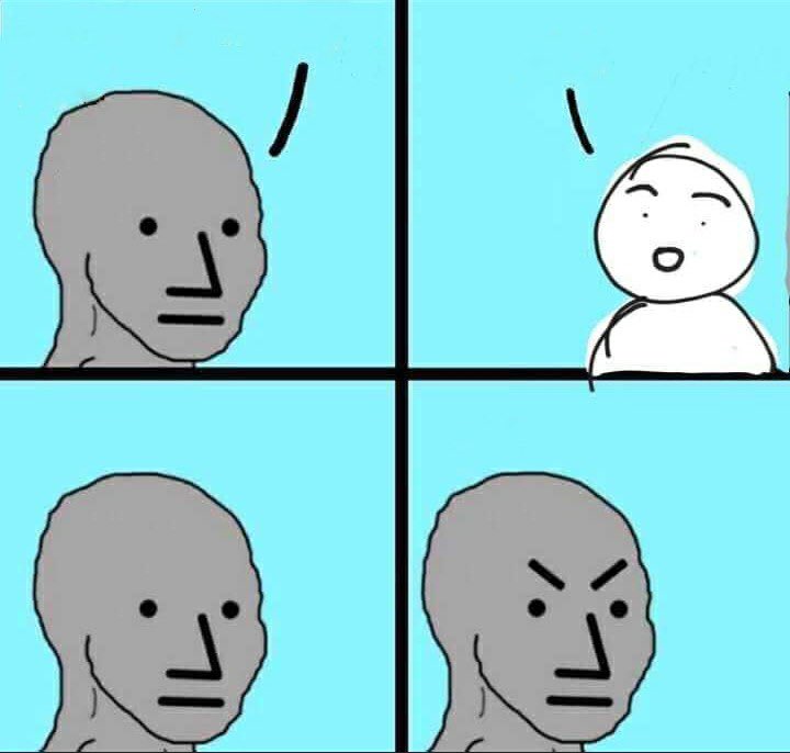 RangeherSuarez's tweet photo. @bdonovan1006 @ANGRYPUG @AdoptedPedo @NFL_DovKleiman @Complex Literally the embodiment of this meme https://t.co/pYaNveJ8Dw