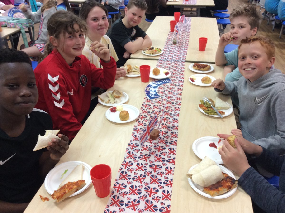 PerryHallOrp's tweet photo. Today we celebrated the King's Coronation with a special lunch and a cake or two - not that we needed an excuse! https://t.co/HDvYxl7i1l