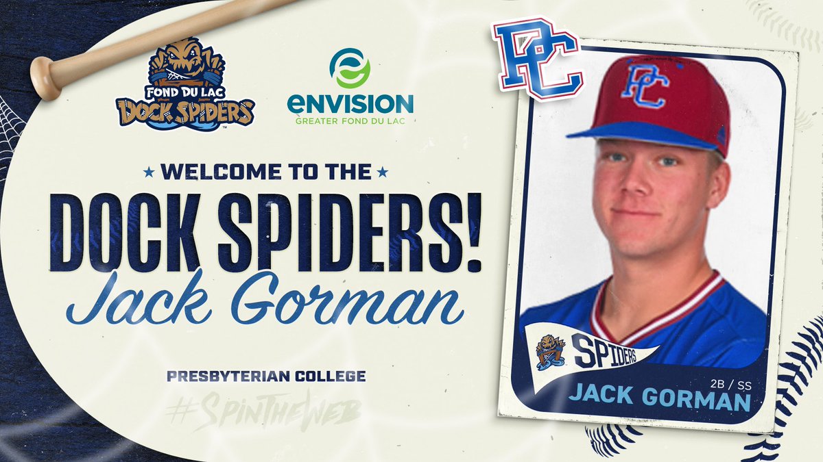 Dock Spiders welcome <a href="/JackGorman5_/">Jack Gorman</a> to Fond du Lac, presented by <a href="/EnvisionGrtrFDL/">Envision Greater FDL</a>! #SpinTheWeb