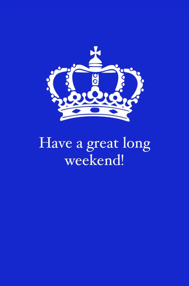 Enjoy the Coronation weekend! #KingCharlesCoronation #BankHoliday