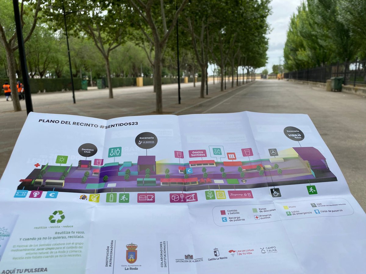 FdelosSentidos's tweet photo. aquí el plano del recinto, en el recinto...
#Sentidos23 https://t.co/4g0g0041xT