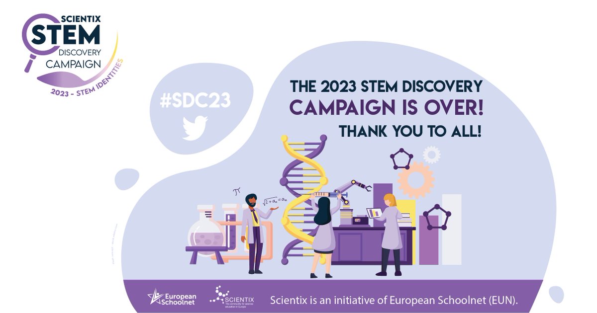 🎉 The 2023 STEM Discovery Campaign is over! 🎉 Thank you to all the amazing participants who made this the biggest #STEM celebration ever! 🙌 🏆 We are now reviewing the activities and competitions entries The winners will be announced soon 🔜 Stay tuned! 🔭💻🔬 #SDC23