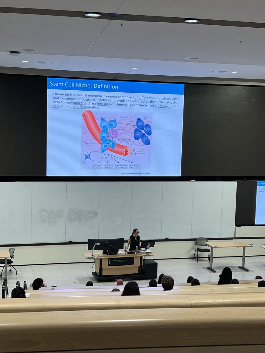 StemCellTalks (@stemcelltalks) on Twitter photo First up at #StemCellTalks Toronto is Dr. Virginie Defamie talking about #stemcells in the breast and liver. #cancer #transplantation #regenmed <a href="/lts_utsg/">Let's Talk Science</a> <a href="/LetsTalkScience/">Let's Talk Science</a> <a href="/StemCellNetwork/">Stem Cell Network</a> First up at #StemCellTalks Toronto is Dr. Virginie Defamie talking about #stemcells in the breast and liver. #cancer #transplantation #regenmed <a href="/lts_utsg/">Let's Talk Science</a> <a href="/LetsTalkScience/">Let's Talk Science</a> <a href="/StemCellNetwork/">Stem Cell Network</a>